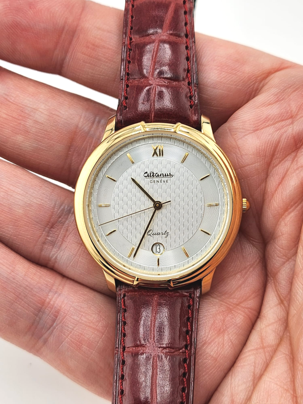 Altanus Genève NUOVO Swiss Made Nos Full Set uomo