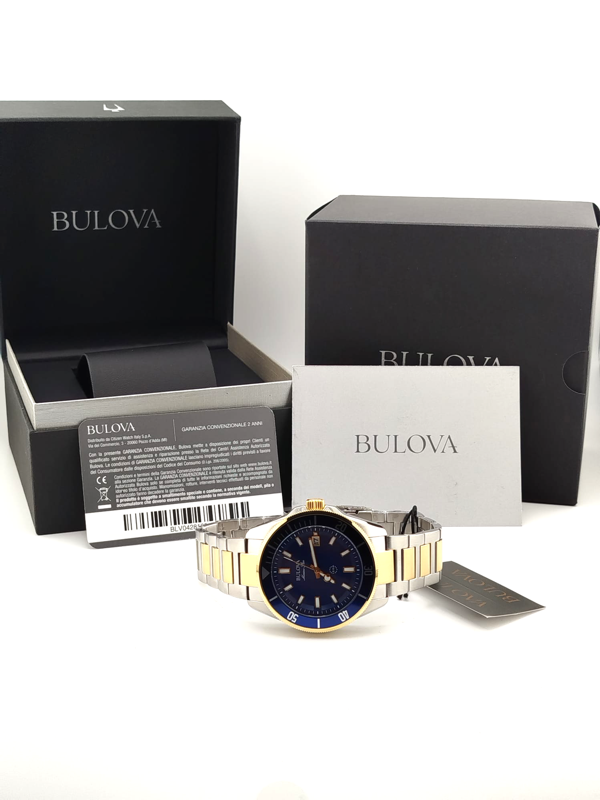 Bulova Marine Star Sport — Diver Blu 200m Nuovo