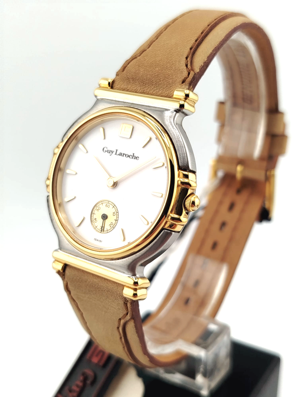 Guy Laroche Paris Elegance – Orologio Vintage NOS Anni '90 Full Set