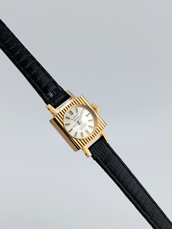 Jaquet Genevè mini orologio da Donna New Old Stock 1960's NUOVO NOS