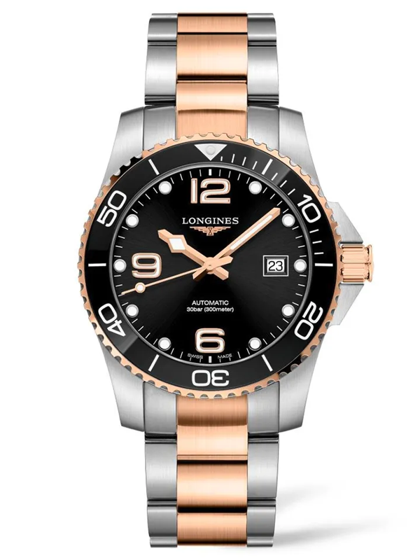 Longines HydroConquest 41mm Quadrante Nero Ref. L3.781.3.58.7 – Nuovo Full Set