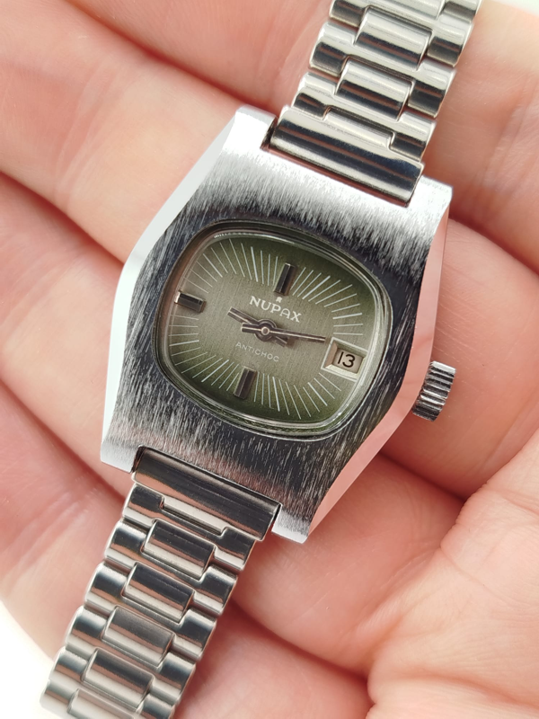 NUPAX Lady — Orologio Donna Vintage Carica Manuale Anni '70 | NOS Nuovo