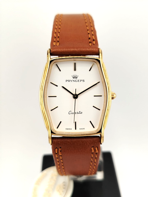 Pryngeps Tank Swiss Made Vintage NOS - Orologio Rettangolare Nuovo