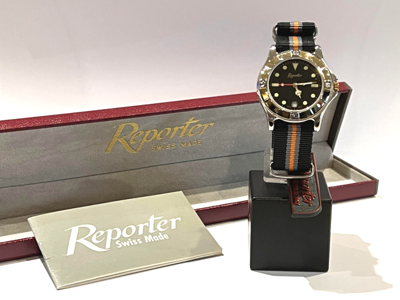 Reporter GMT Vintage anni 80' NOS New man watches
