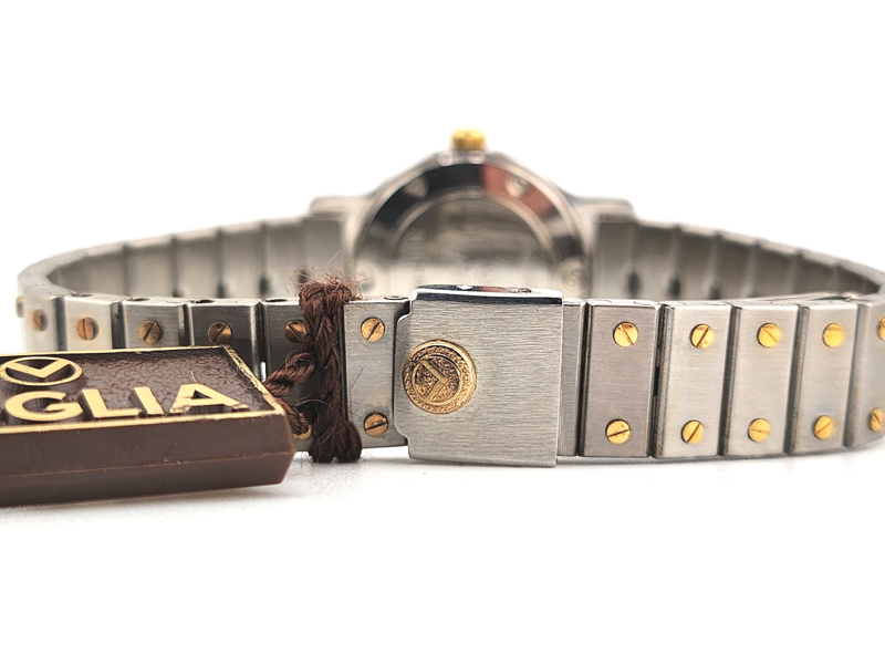 VEGLIA Ronde Vintage donna 1980 acciaio NUOVO NOS