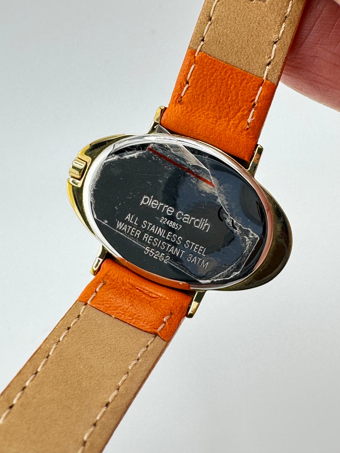 Pierre Cardin Orologio Vintage NUOVO NOS FULL