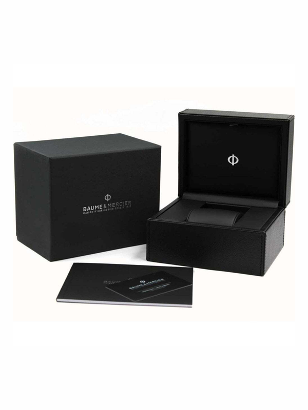 Baume & Mercier Classima MOA10780 — Quadrante Blu, Cassa ADLC 42mm, NUOVO