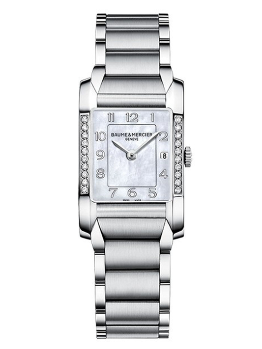 Baume & Mercier Hampton Lady — Diamanti & Madreperla | Nuovo con Scatola Ufficiale