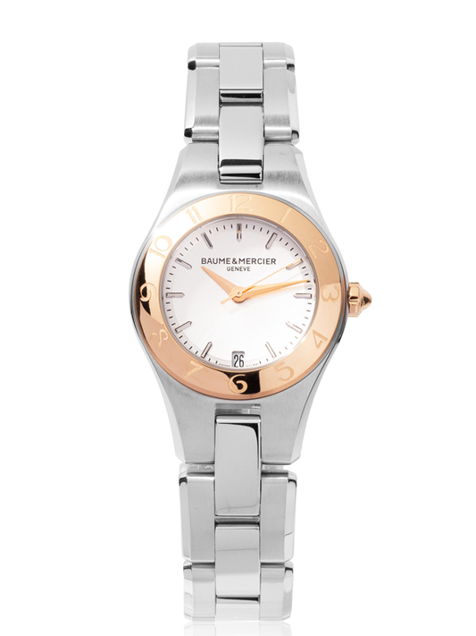Baume & Mercier Linea MOA10079 — Acciaio & Oro Rosa 18kt | Nuovo con Scatola Ufficiale
