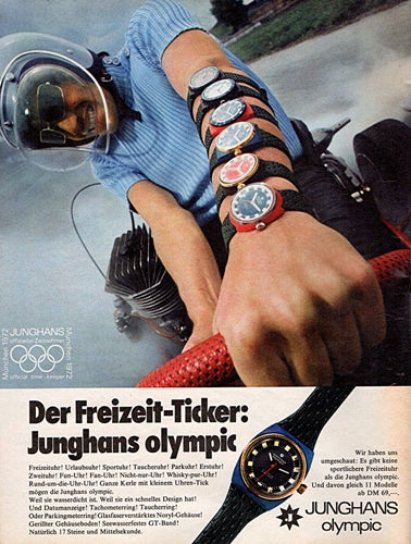 Junghans Olympic 1972 NOS - Calibro Manifattura - Edizione Speciale Olimpiadi Monaco