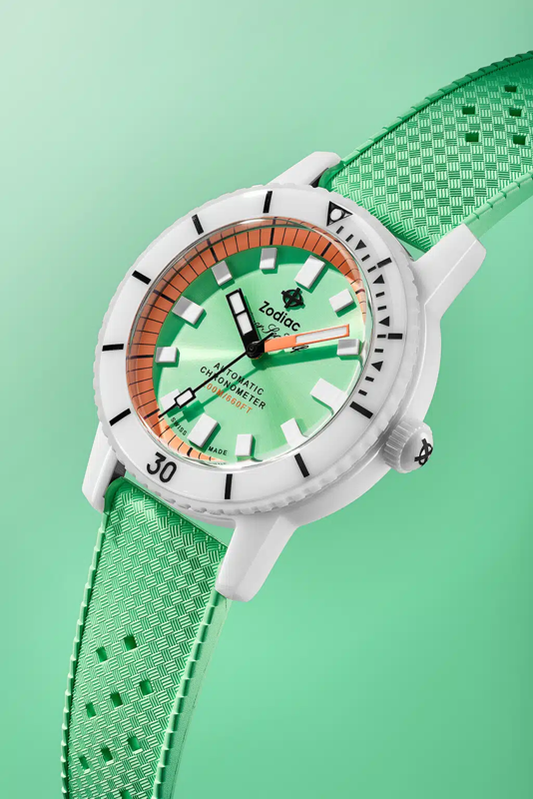 ZODIAC SUPER SEA WOLF CERAMIC COMPRESSION DIVER AUTOMATICO NUOVO