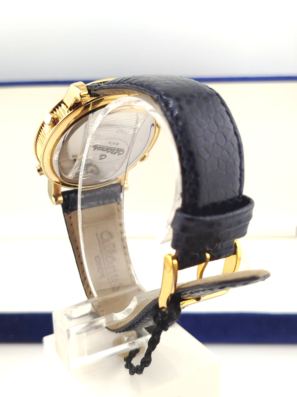 Altanus Genève Orologio Chrono anni 80' NOS Nuovo Full Set