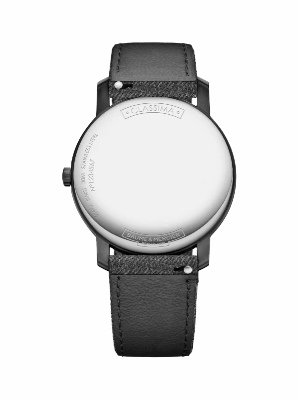 Baume & Mercier Classima MOA10780 — Quadrante Blu, Cassa ADLC 42mm, NUOVO