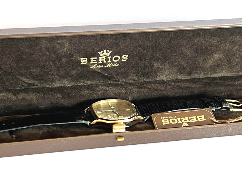 Berios Orologio Vintage anni 80' NOS NEW man watches Nuovo