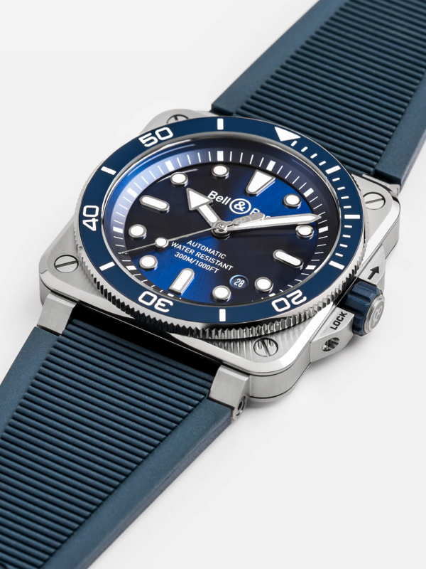 Bell & Ross BR-03 Diver Blue Steel 42mm - Orologio Subacqueo Nuovo