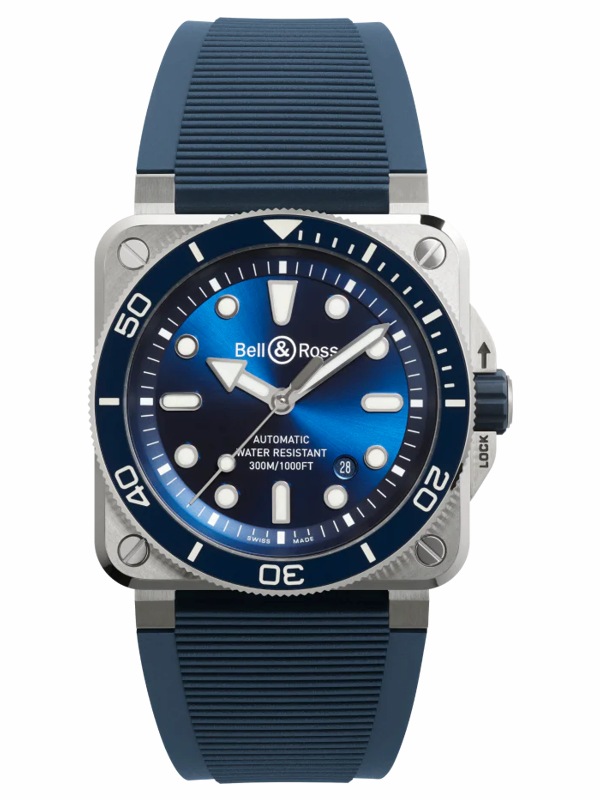 Bell & Ross BR-03 Diver Blue Steel 42mm - Orologio Subacqueo Nuovo