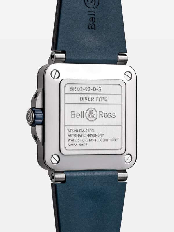 Bell & Ross BR-03 Diver Blue Steel 42mm - Orologio Subacqueo Nuovo