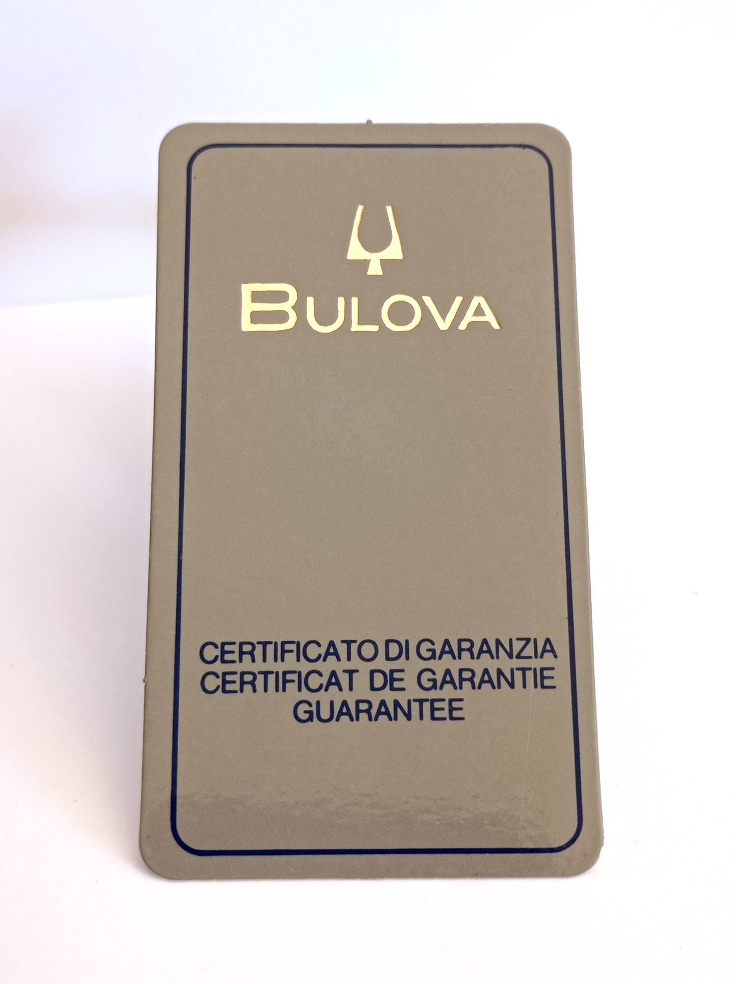 Bulova Tank Special Edition LongChamp Nuovo NOS