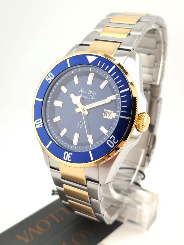 Bulova Marine Star Sport — Diver Blu 200m Nuovo