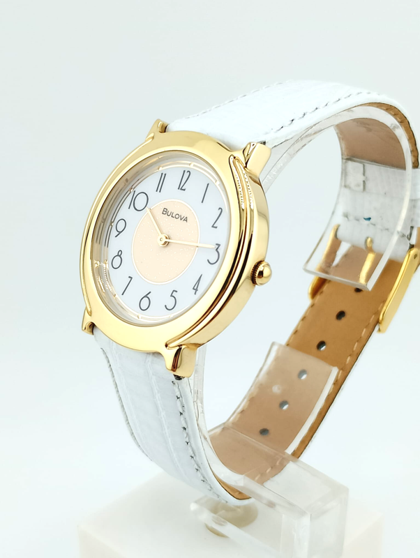 Bulova Stars Vintage Orologio Donna Nuovo NOS New