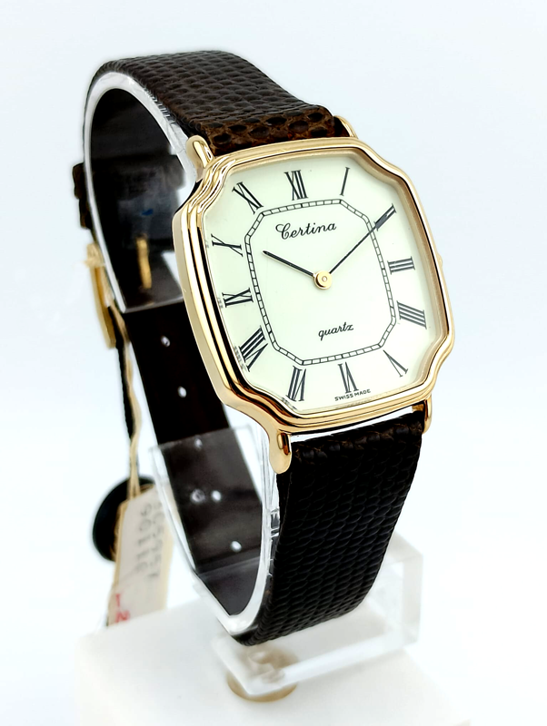 CERTINA SWISS Vintage ref. 717.3024.22 anni '80 NUOVO FULL NOS