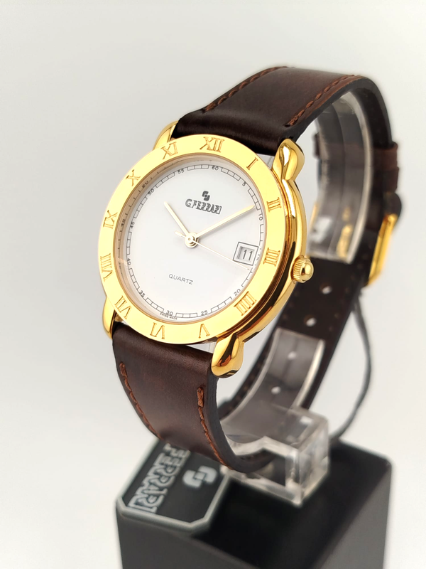 G.FERRARI Vintage Anni 80' NOS con Scatola Originale - Swiss Made