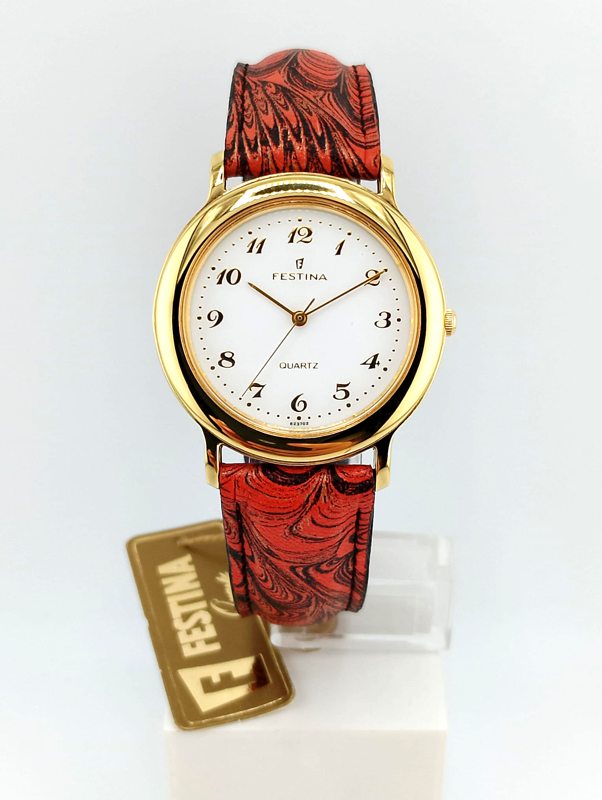 Festina Fashion Vintage NOS Anni '80 - Orologio Nuovo Mai Indossato