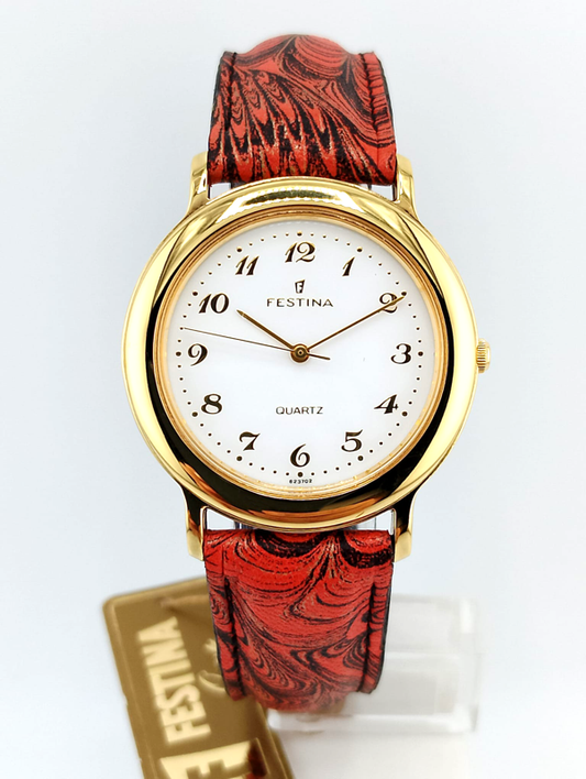 Festina Fashion Vintage NOS Anni '80 - Orologio Nuovo Mai Indossato