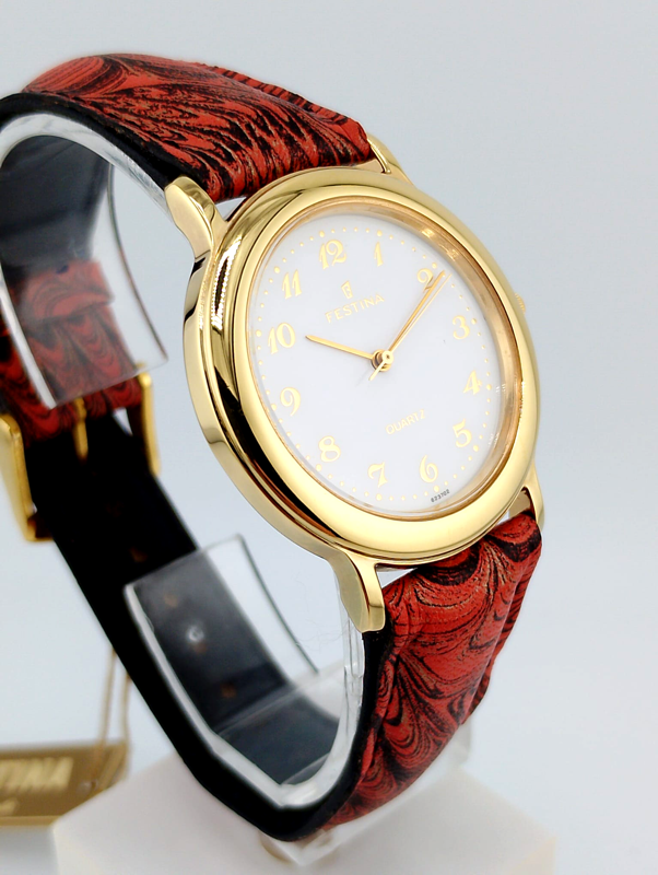 Festina Fashion Vintage NOS Anni '80 - Orologio Nuovo Mai Indossato