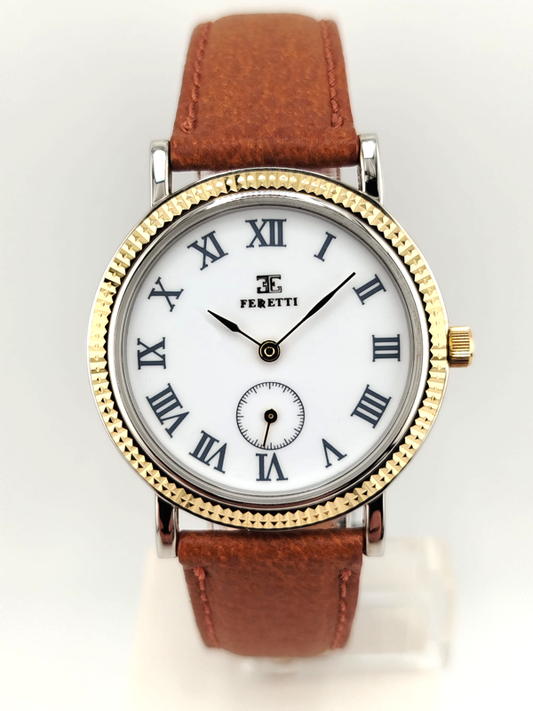 FERRETTI Orologio Vintage Anni '90 Nuovo NOS - Swiss Made Quarzo