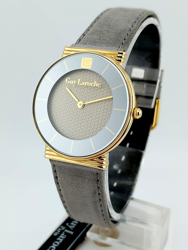 Guy Laroche Paris Vintage Anni 90 NOS Nuovo - Orologio da Collezione