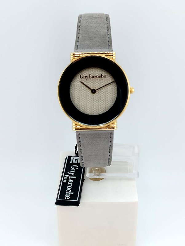 Guy Laroche Paris Vintage Anni 90 NOS Nuovo - Orologio da Collezione
