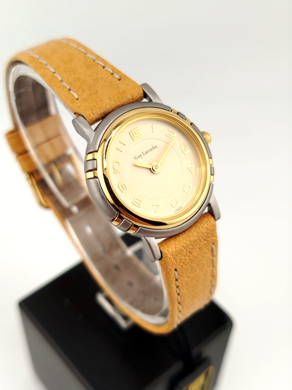 Guy Laroche Paris Orologio Vintage NOS - Haute Couture Francese