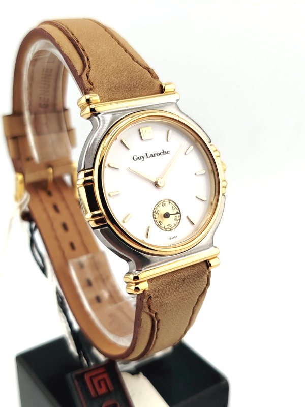 Guy Laroche Paris Elegance – Orologio Vintage NOS Anni '90 Full Set