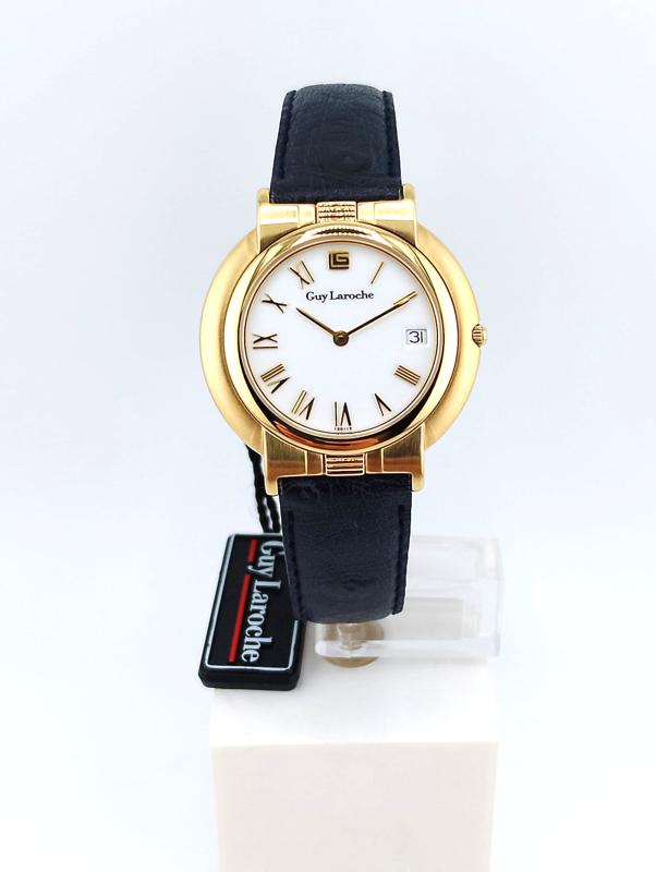 Guy Laroche Orologio Vintage Anni 80 NOS Full Set