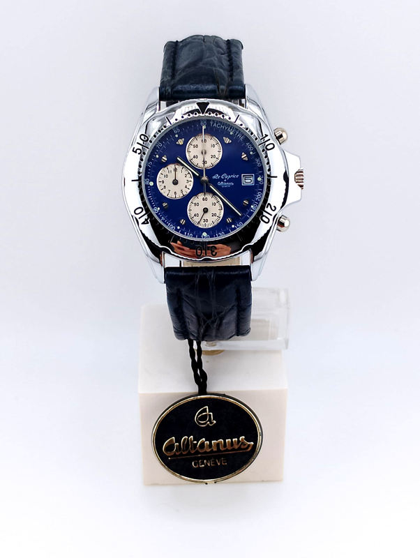 Altanus Genève "Le Caprice" Chrono Acciaio Nuovo Full Set