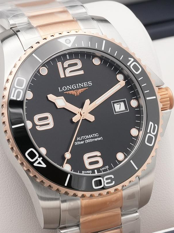 Longines HydroConquest 41mm Quadrante Nero Ref. L3.781.3.58.7 – Nuovo Full Set