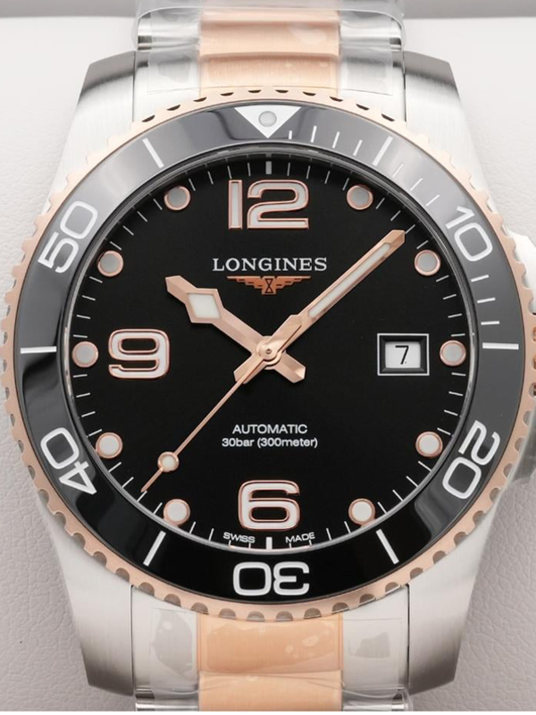 Longines HydroConquest 41mm Quadrante Nero Ref. L3.781.3.58.7 – Nuovo Full Set