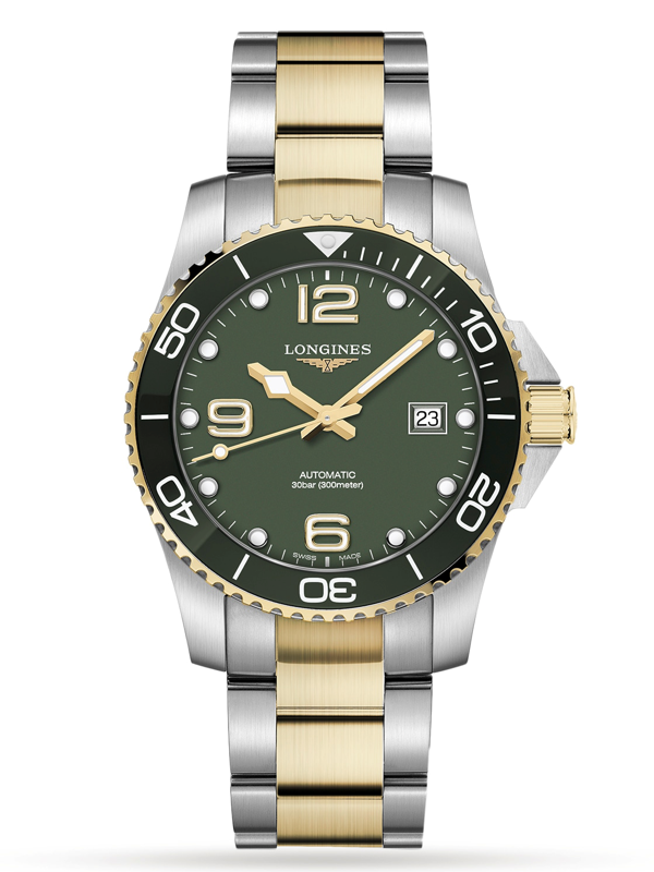Longines HydroConquest 41mm Quadrante Verde Ref. L3.781.3.06.7 – Nuovo Full Set