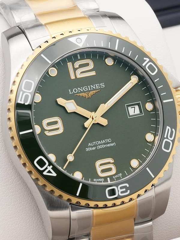 Longines HydroConquest 41mm Quadrante Verde Ref. L3.781.3.06.7 – Nuovo Full Set