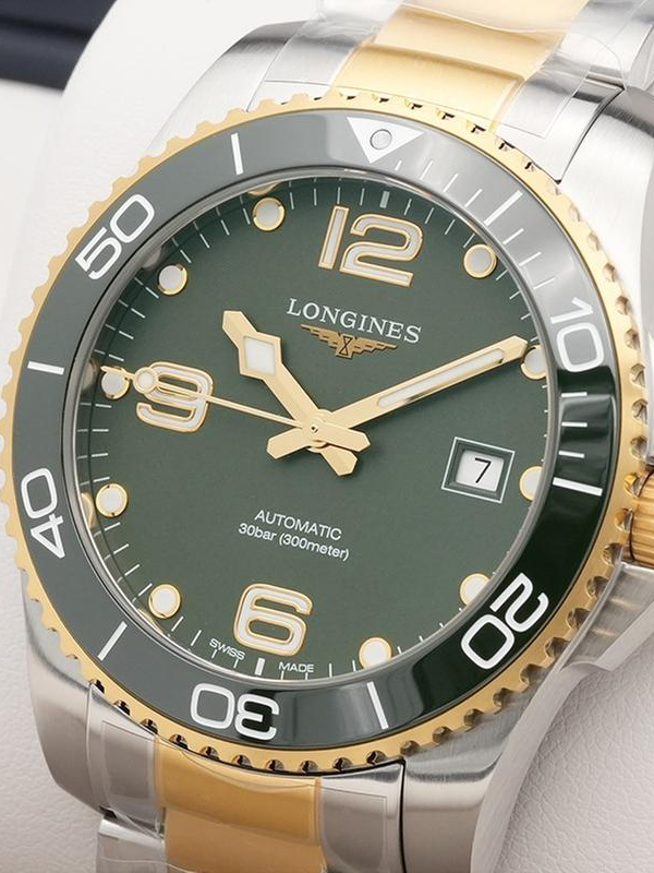 Longines HydroConquest 41mm Quadrante Verde Ref. L3.781.3.06.7 – Nuovo Full Set