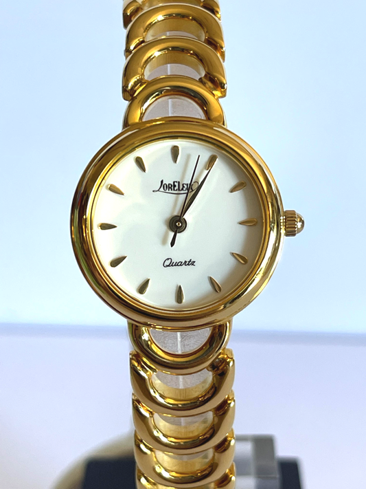 Loreleix Orologio Vintage donna anni 80' perfetto come regale di natale Nuovo