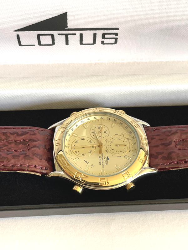 Orologio Lotus vintage chrono anni 90' New NOS man watches