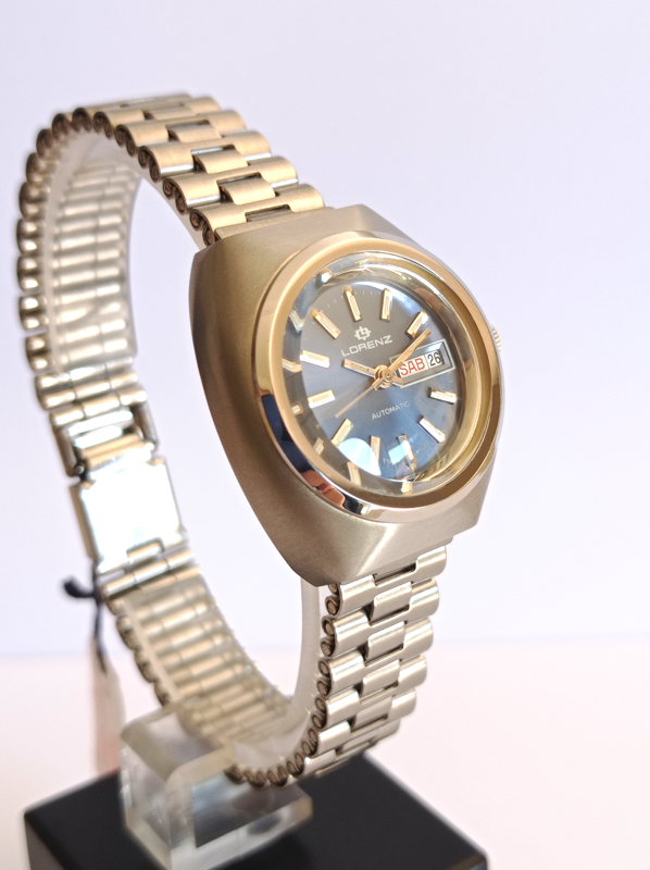 Lorenz Oblo Donna Anni 70 Automatico NOS - Nuovo Mai Indossato Design Italiano