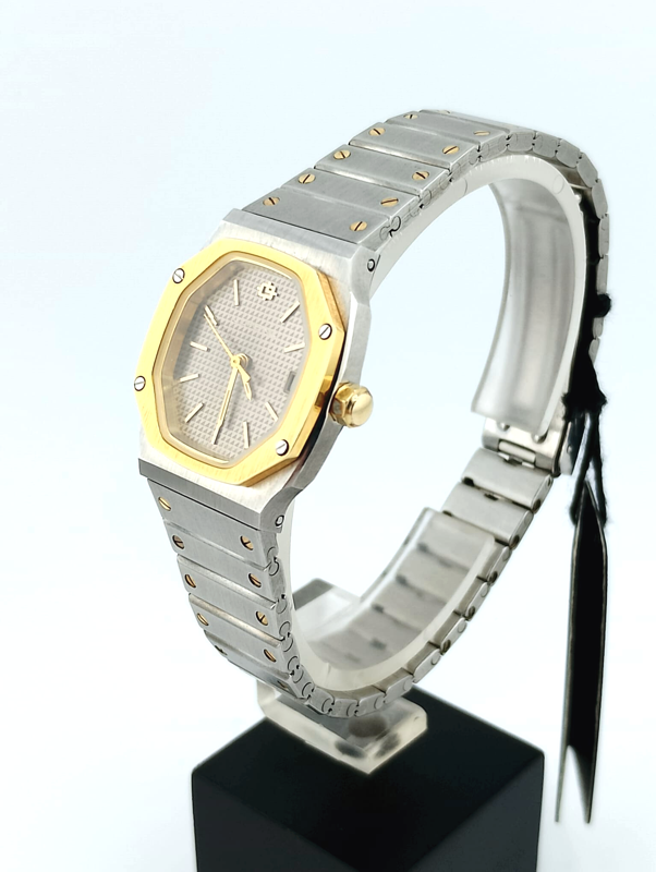Lorenz Ottagono Donna Acciaio Oro - NOS Swiss Made con Garanzia