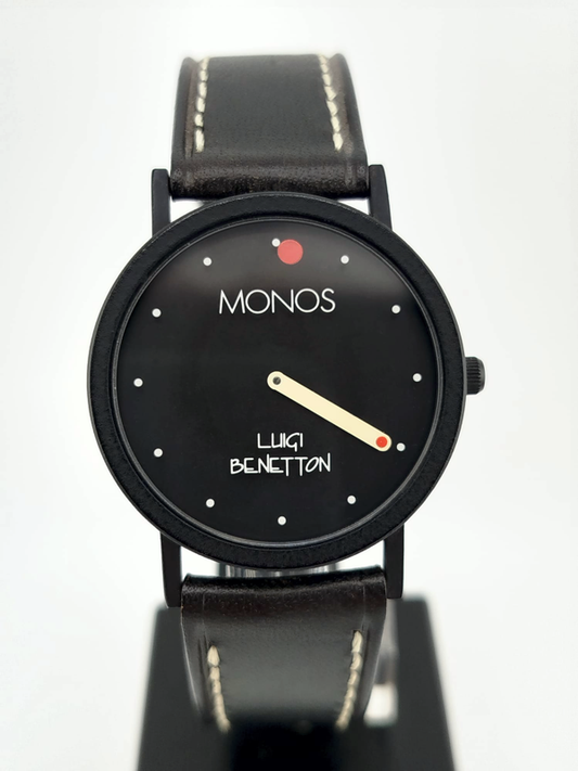 Luigi Benetton Monos — Orologio Vintage NOS Anni '90 | Unisex