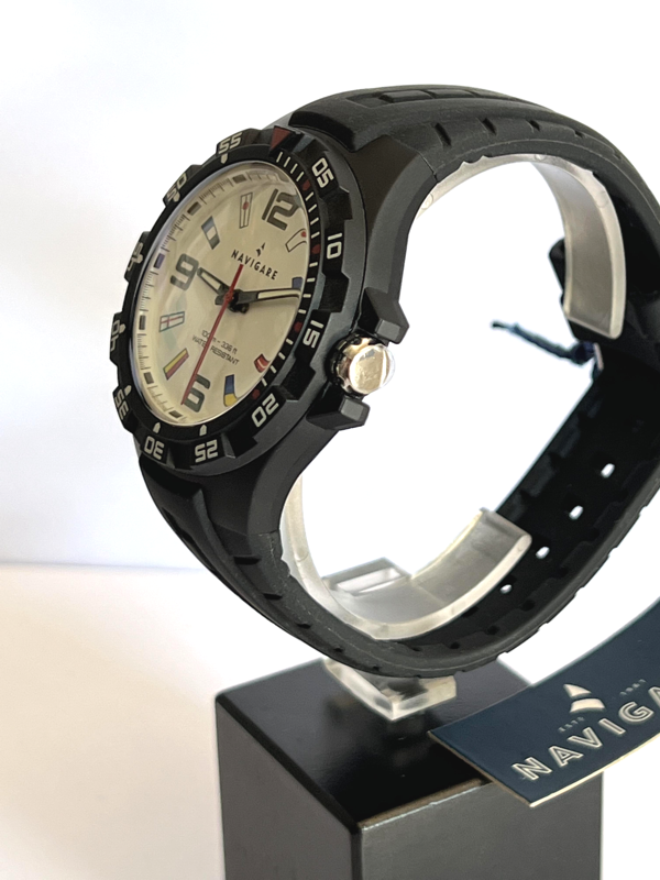 Navigare Orologio da uomo Cayman, waterproof NUOVO