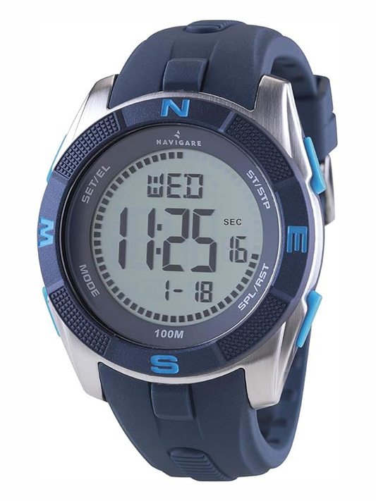 Navigare Tarifa NA204 – Orologio Digitale Sportivo Blu | Nuovo