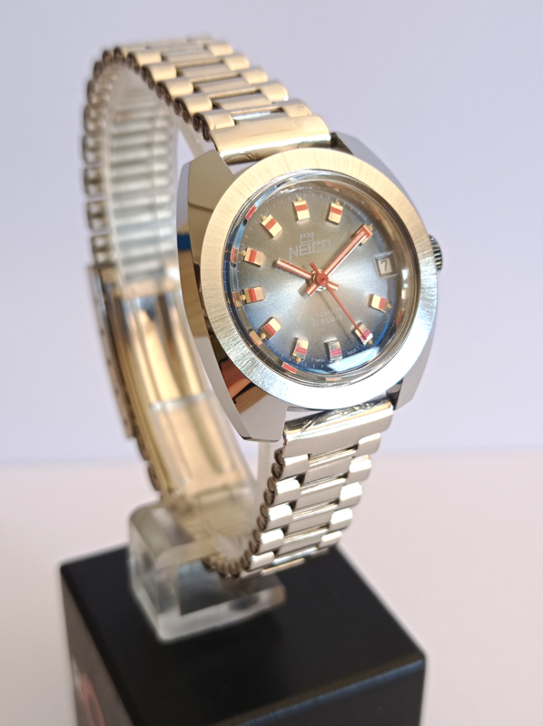 NEICO Lady Vintage Anni '70 — Automatico 21 Rubini Acciaio NOS