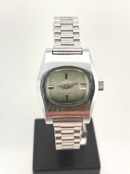 NUPAX Lady — Orologio Donna Vintage Carica Manuale Anni '70 | NOS Nuovo